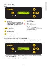 Preview for 9 page of Davey EcoSalt 2 Installation And Operating Instructions Manual