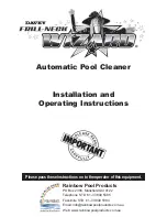 Davey Frill-NeckWizard Installation And Operating Instructions Manual preview