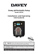 Davey M5138 Installation And Operating Instructions Manual preview