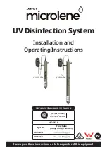 Preview for 1 page of Davey Microlene UV68-CA Installation And Operating Instructions Manual