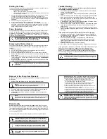 Preview for 2 page of Davey POWER ACE CR 100 Installation And Operating Instructions