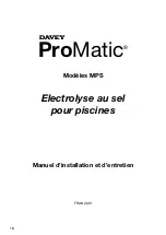 Предварительный просмотр 18 страницы Davey ProMatic MPS Series Installation & Operating Instructions Manual