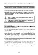 Preview for 20 page of Davey SILENSOR PRO SP200BTP Installation And Operating Instructions Manual