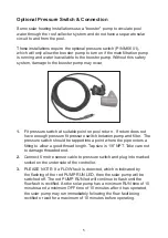 Предварительный просмотр 5 страницы Davey SolarMatic Installation And Operating Instructions Manual