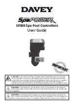 Davey SpaPower SP500 User Manual preview