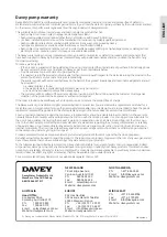 Предварительный просмотр 12 страницы Davey StarFlo DSF150 Installation And Operating Instructions Manual