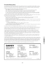 Preview for 60 page of Davey StarFlo DSF150 Installation And Operating Instructions Manual