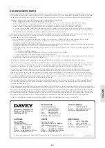 Предварительный просмотр 60 страницы Davey StarFlo DSF150 Installation And Operating Instructions Manual