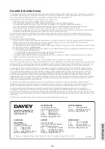 Preview for 84 page of Davey StarFlo DSF150 Installation And Operating Instructions Manual