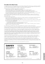 Предварительный просмотр 84 страницы Davey StarFlo DSF150 Installation And Operating Instructions Manual