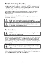 Предварительный просмотр 6 страницы Davey STERIFLO SF1000S mkII Installation And Operating Instructions Manual