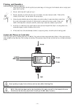 Предварительный просмотр 4 страницы Davey TotalFlo TF117MS Installation And Operating Instructions Manual