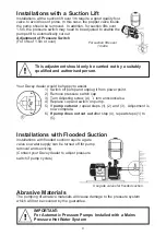 Предварительный просмотр 4 страницы Davey Weekender XP Installation And Operating Instructions Manual