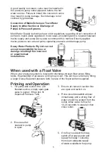 Предварительный просмотр 5 страницы Davey Weekender XP Installation And Operating Instructions Manual