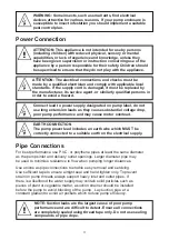 Предварительный просмотр 3 страницы Davey XF111SS Installation And Operating Instructions Manual