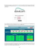 Предварительный просмотр 116 страницы Davicom Cortex 360 Quick Start Manual