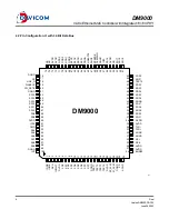 Предварительный просмотр 6 страницы Davicom DM9000 Manual