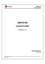 Preview for 1 page of Davicom DM9161BI Layout Manual