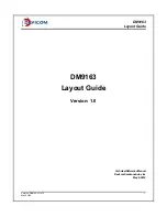 Davicom DM9163 Layout Manual preview