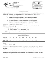 Preview for 1 page of David Clark H3530 Use And Care Information