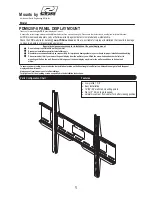 Предварительный просмотр 1 страницы David Engineering & Mfg PDR Mounts PDM625F-8 Instruction Manual