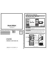 David White 47-LD18N Instruction Manual preview