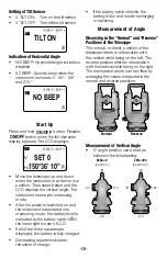 Предварительный просмотр 12 страницы David White DT05LS Owner'S Manual