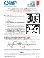 Davies Craig 10" Thermatic Fan Installation Instructions preview