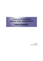 Davin Toscana-C1b Service Manual предпросмотр