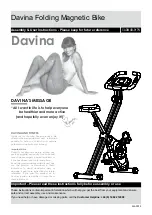 Davina CADMUB-917N Assembly & User Instructions preview