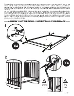 Предварительный просмотр 3 страницы DaVinci 0598 Assembly And Operation Manual