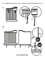 Предварительный просмотр 5 страницы DaVinci 1991 Assembly And Operation Manual