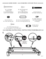 Предварительный просмотр 3 страницы DaVinci 4309 Assembly And Operation Manual