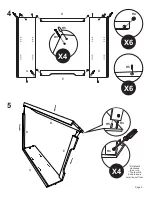 Предварительный просмотр 5 страницы DaVinci 4309 Assembly And Operation Manual