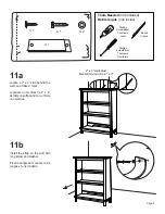 Предварительный просмотр 9 страницы DaVinci 4309 Assembly And Operation Manual