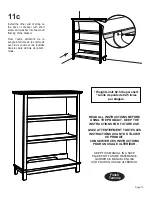 Предварительный просмотр 10 страницы DaVinci 4309 Assembly And Operation Manual