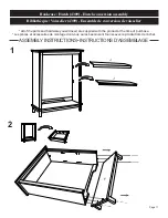 Предварительный просмотр 11 страницы DaVinci 4309 Assembly And Operation Manual