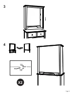 Предварительный просмотр 12 страницы DaVinci 4309 Assembly And Operation Manual