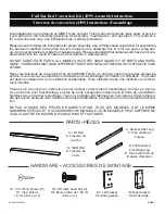 DaVinci 4399 Assembly Instructions Manual preview