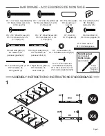 Предварительный просмотр 3 страницы DaVinci 4422 Assembly And Operation Manual