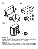 Предварительный просмотр 9 страницы DaVinci 4422 Assembly And Operation Manual