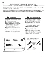 Предварительный просмотр 10 страницы DaVinci 4422 Assembly And Operation Manual