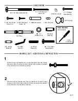 Предварительный просмотр 3 страницы DaVinci 5152 Assembly And Operation Manual