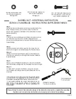 Preview for 3 page of DaVinci 5598 Assembly And Operation Manual