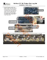 Preview for 10 page of DaVinci 72 SS Timber Installation Instructions Manual