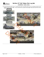 Preview for 14 page of DaVinci 72 SS Timber Installation Instructions Manual