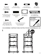 Предварительный просмотр 4 страницы DaVinci 9723 Assembly And Operation Manual