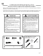 Предварительный просмотр 10 страницы DaVinci 9723 Assembly And Operation Manual