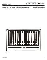 DaVinci carter's Colby Assembly Instructions Manual preview