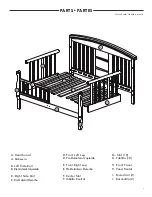 Preview for 4 page of DaVinci Elizabeth II Convertible Toddler Bed 0810 Assembly Instructions Manual